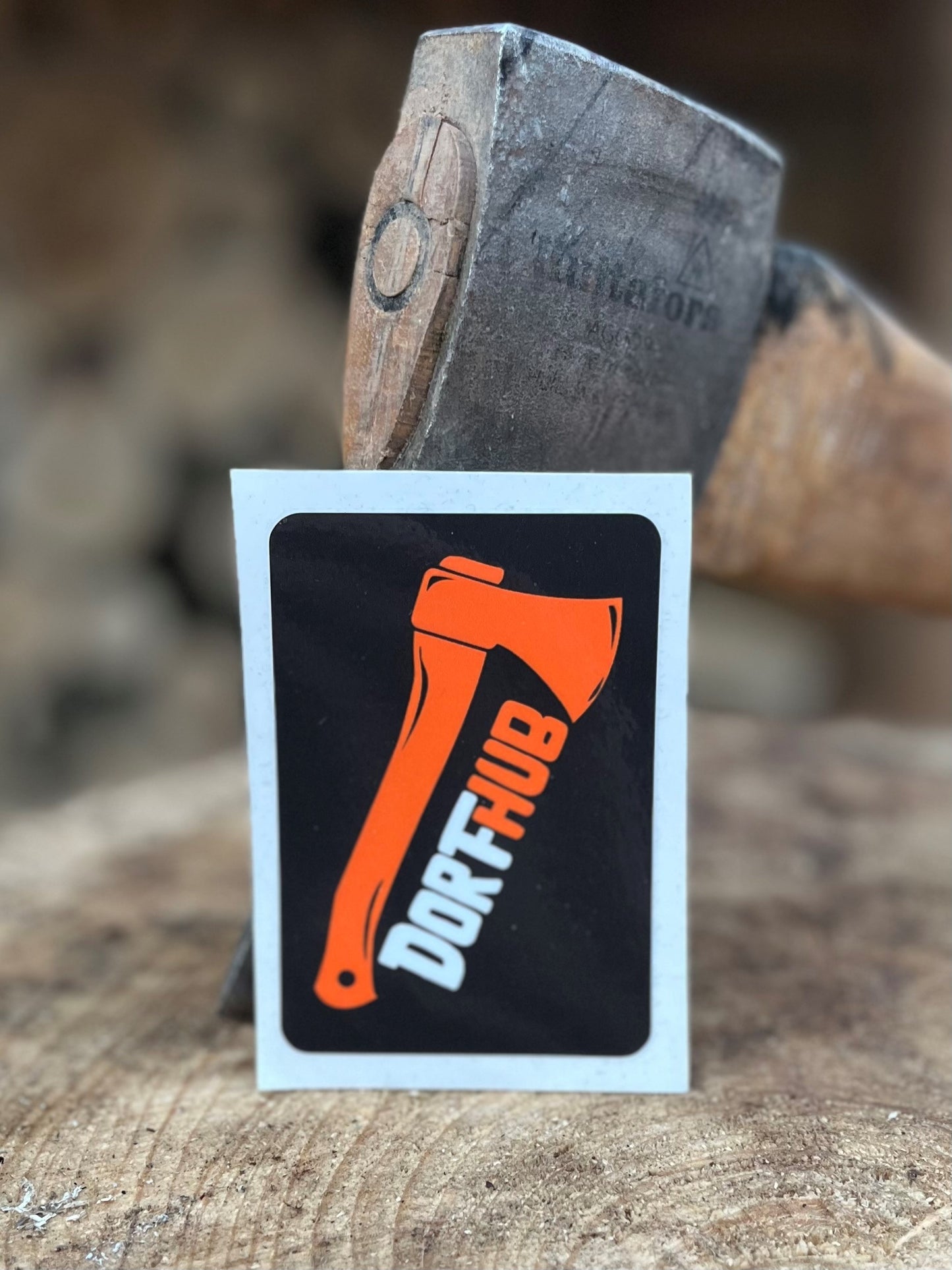 Dorfhub Sticker Rechteckig